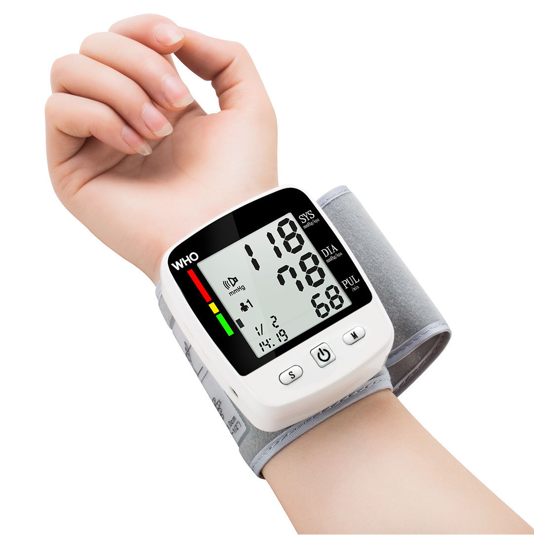 Electronic Wrist-type Blood Pressure Monitor With Charging Function - Image 1