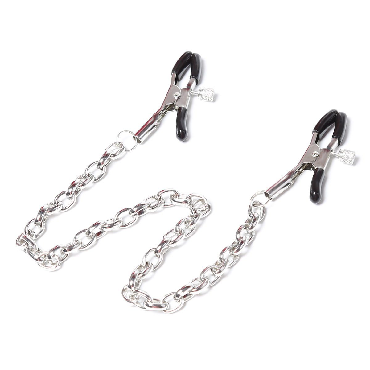 Sexy Iron Chain Leather Clip - Image 5
