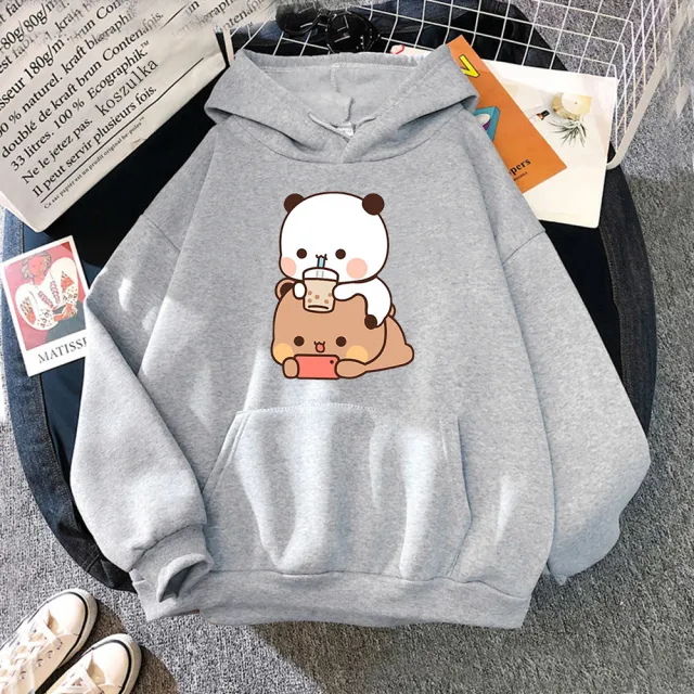 Bubu And Dudu Hoodies For Women Aesthetic Graphic Fun Kawaii 14206Bh7 L - Shop at LoveMi