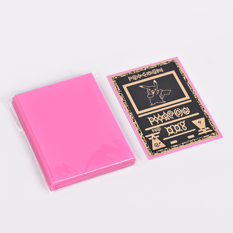 Fine Sandfinish Game Card SleeveSturdy And Stylish Ideal For Shuffling And Trading Cards
