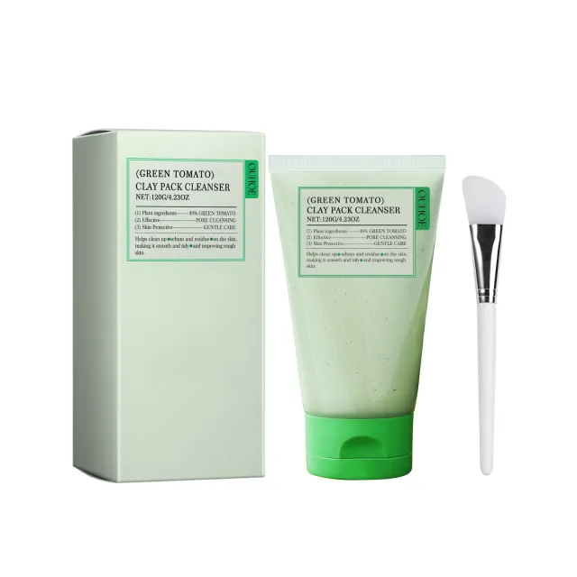Green Tomato Facial Cleanser Gently Clean Pores 120G Smear Stick - Shop at LoveMi
