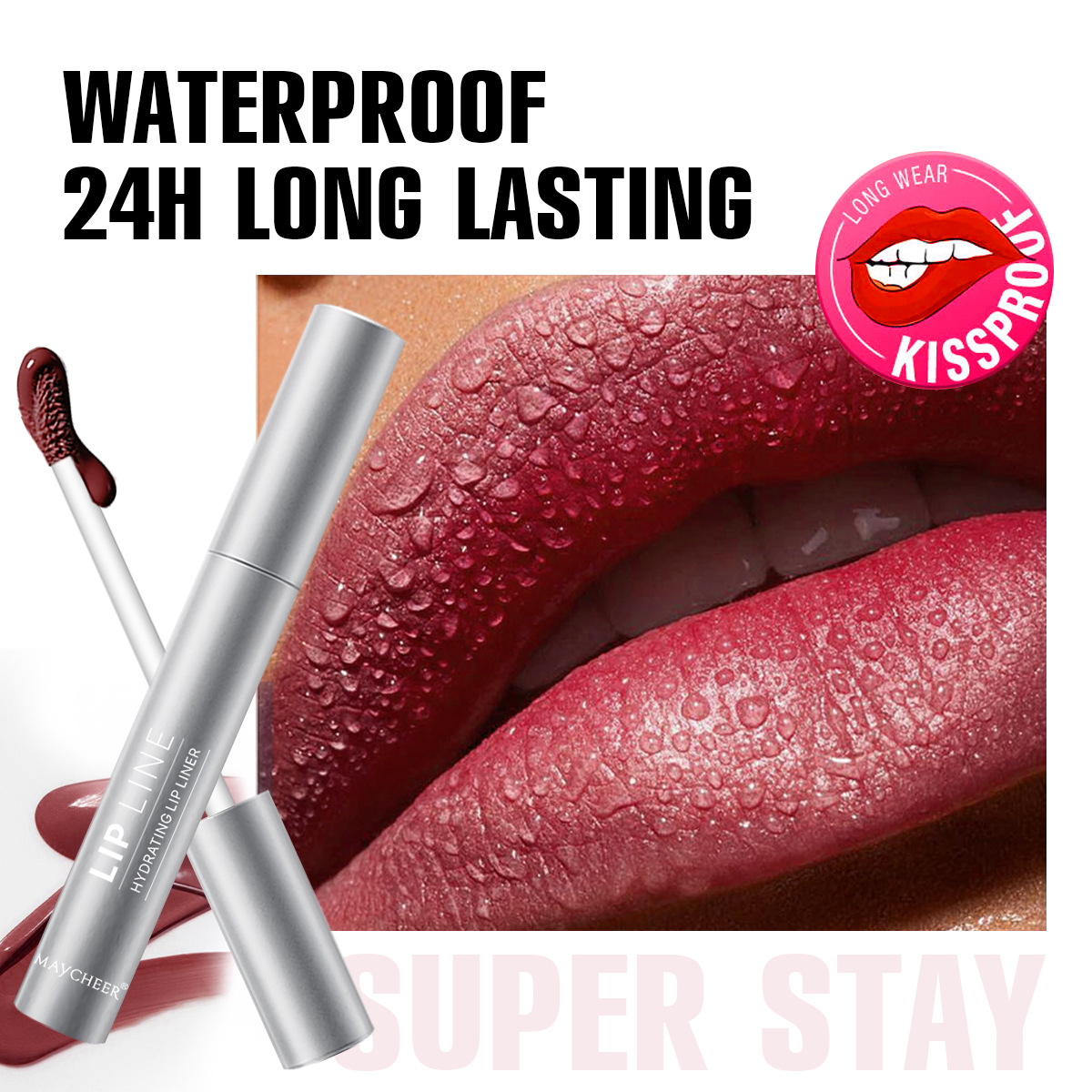 Moisturizing Lip Liner Outline Lip-shaped Water Light Three-dimensional - Image 1