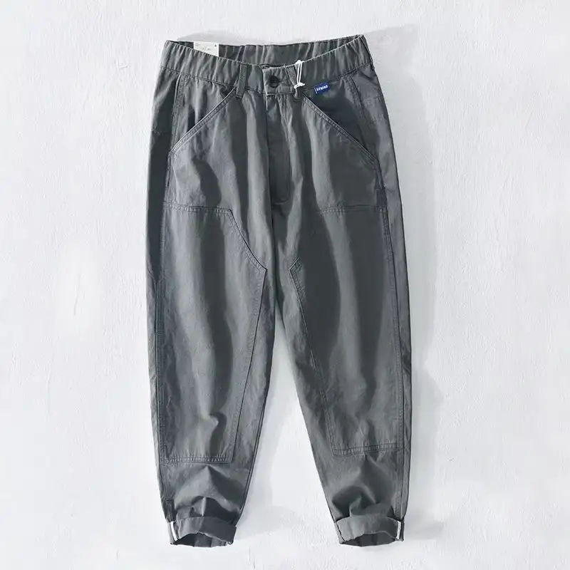 Retro Work Pants For Men