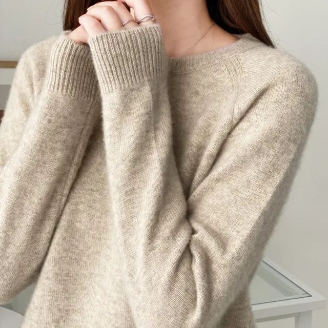 Women's Fashion Simple Knitting Bottoming Shirt Camel Color - Shop at LoveMi