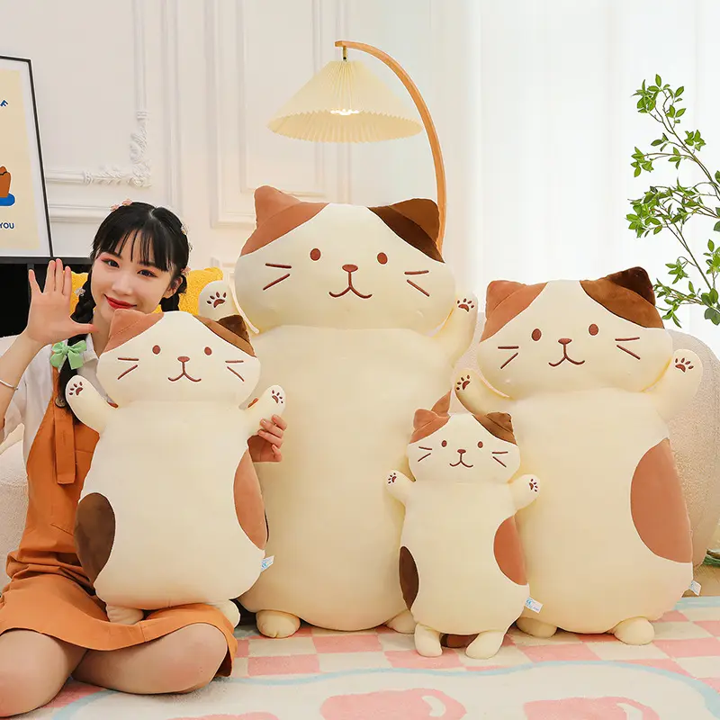 Cheese Cat Plush Toy Animal Gifts