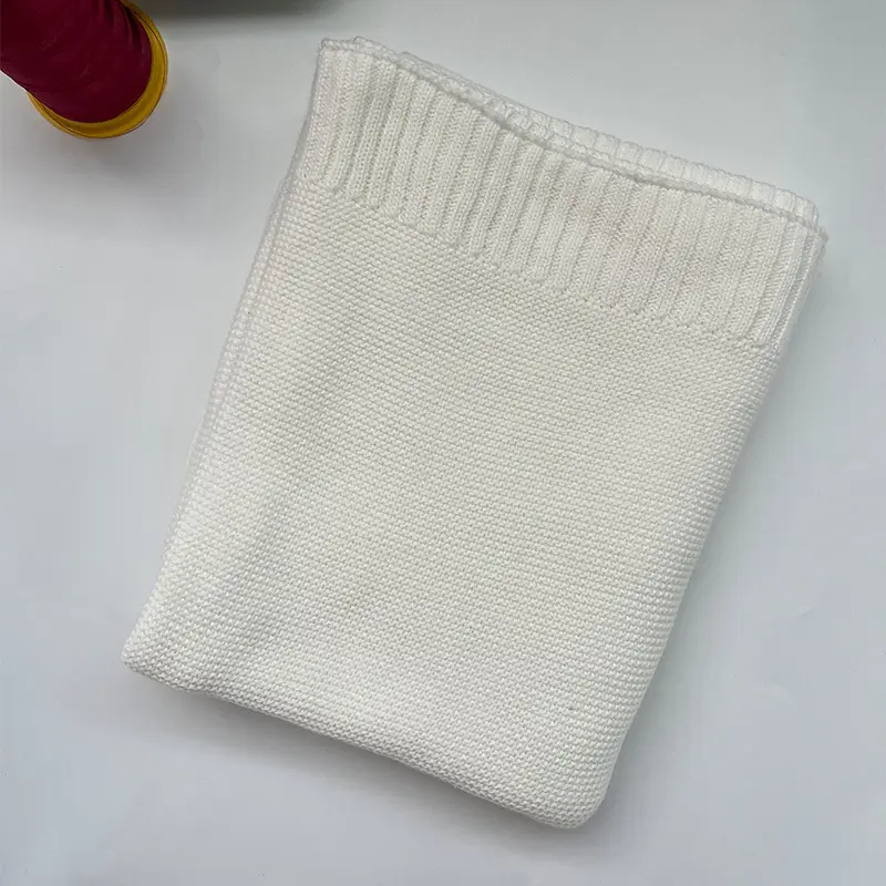 AutumnWinter Baby Knitted Swaddle Blanket