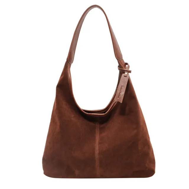 Fashionable All match Underarm Retro Commute Leisure Shoulder Bag Red - Shop at LoveMi