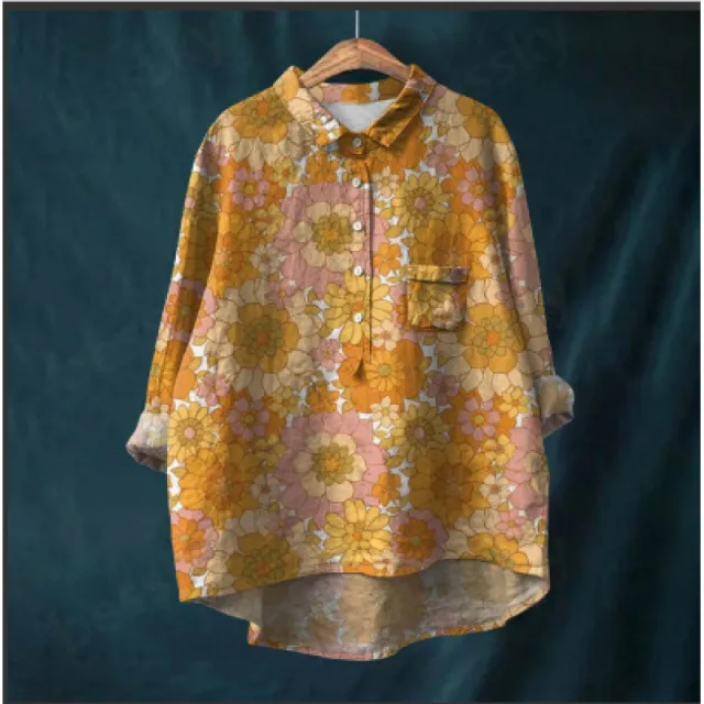 Animal Print Hawaiian Long Sleeve Shirt Ncxcs6 M - Shop at LoveMi