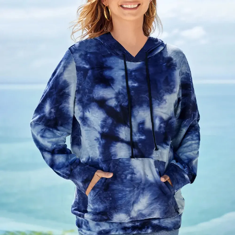 Multi-Color Gradient Coloring 3D Printing Digital Hoodie - Dhhgm231211C-5Xl