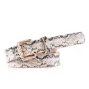 Snake Pattern White
