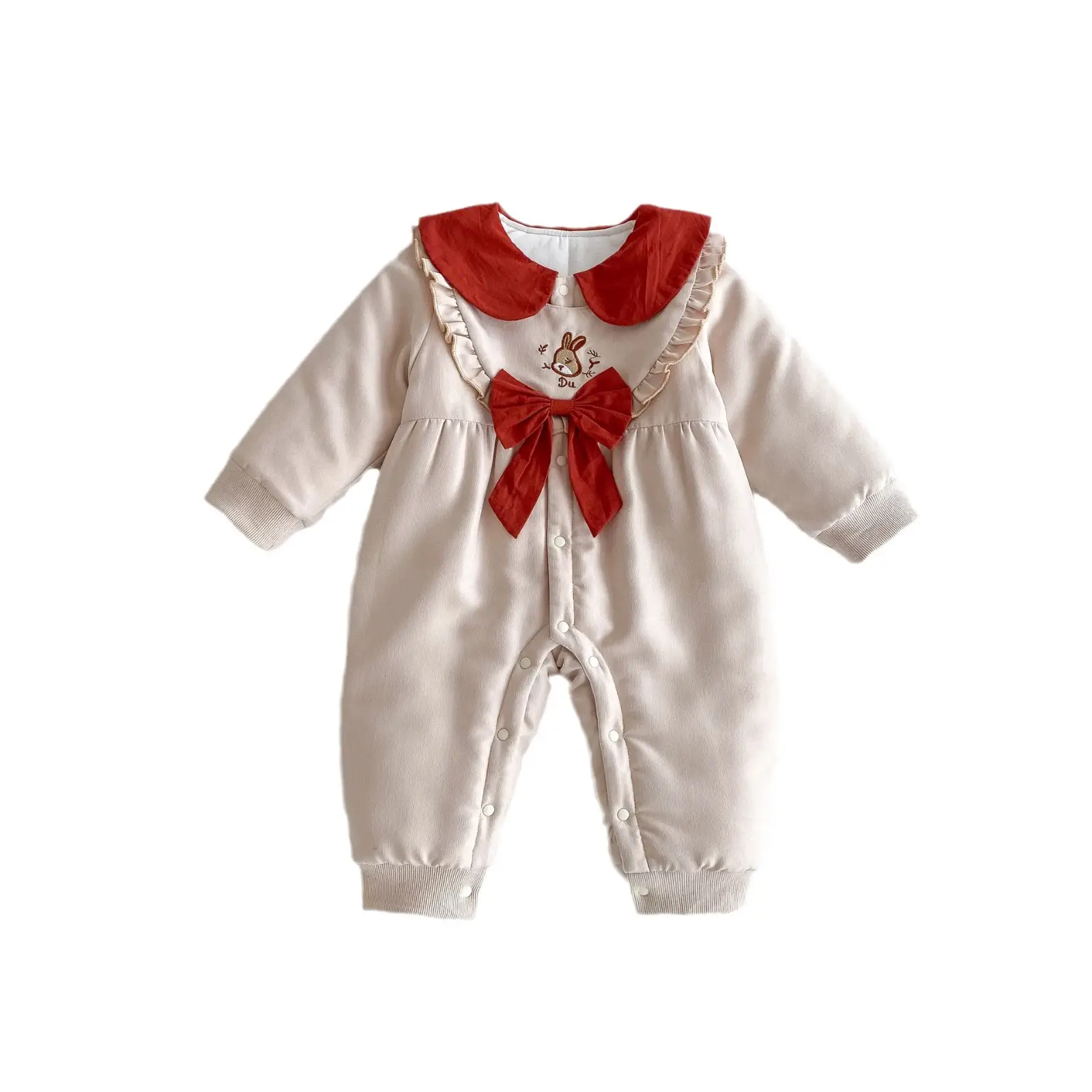 Clothes For Babies Baby Thick Quilted Jumpsuit
