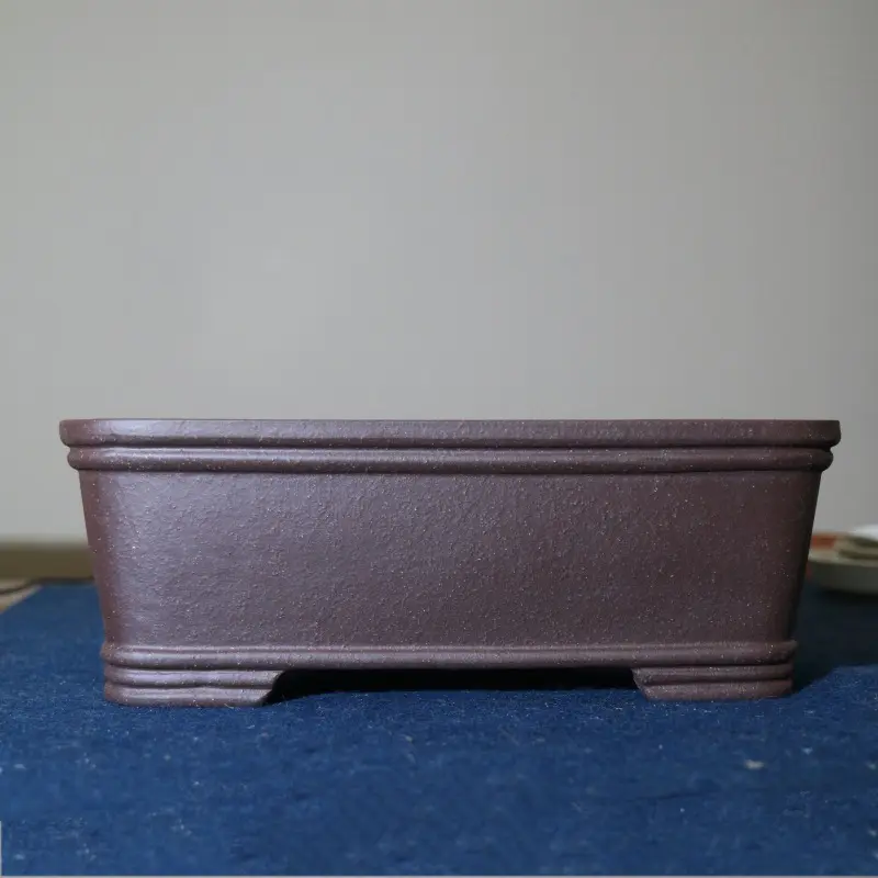 Rectangular Handmade Yixing Clay Flower Pot