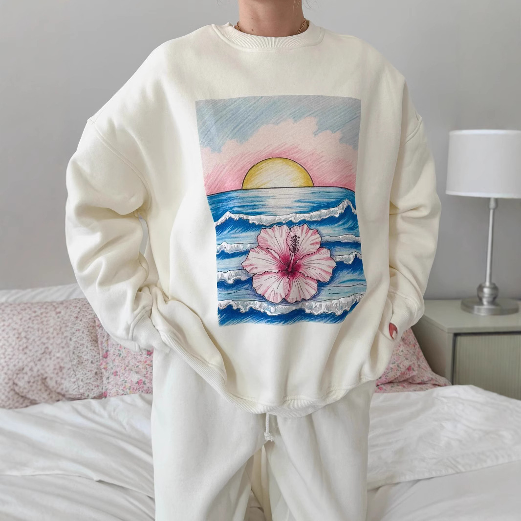 European And American Loose Casual Top Women