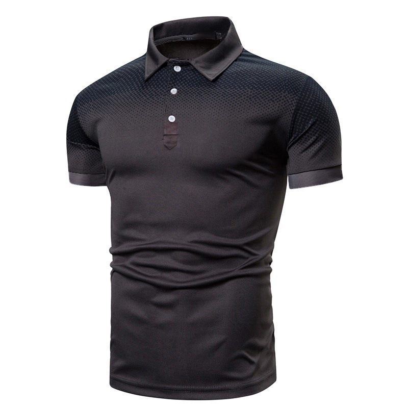 Title 5, New Mens Casual 3D Digital Print Polo Shirt, b...