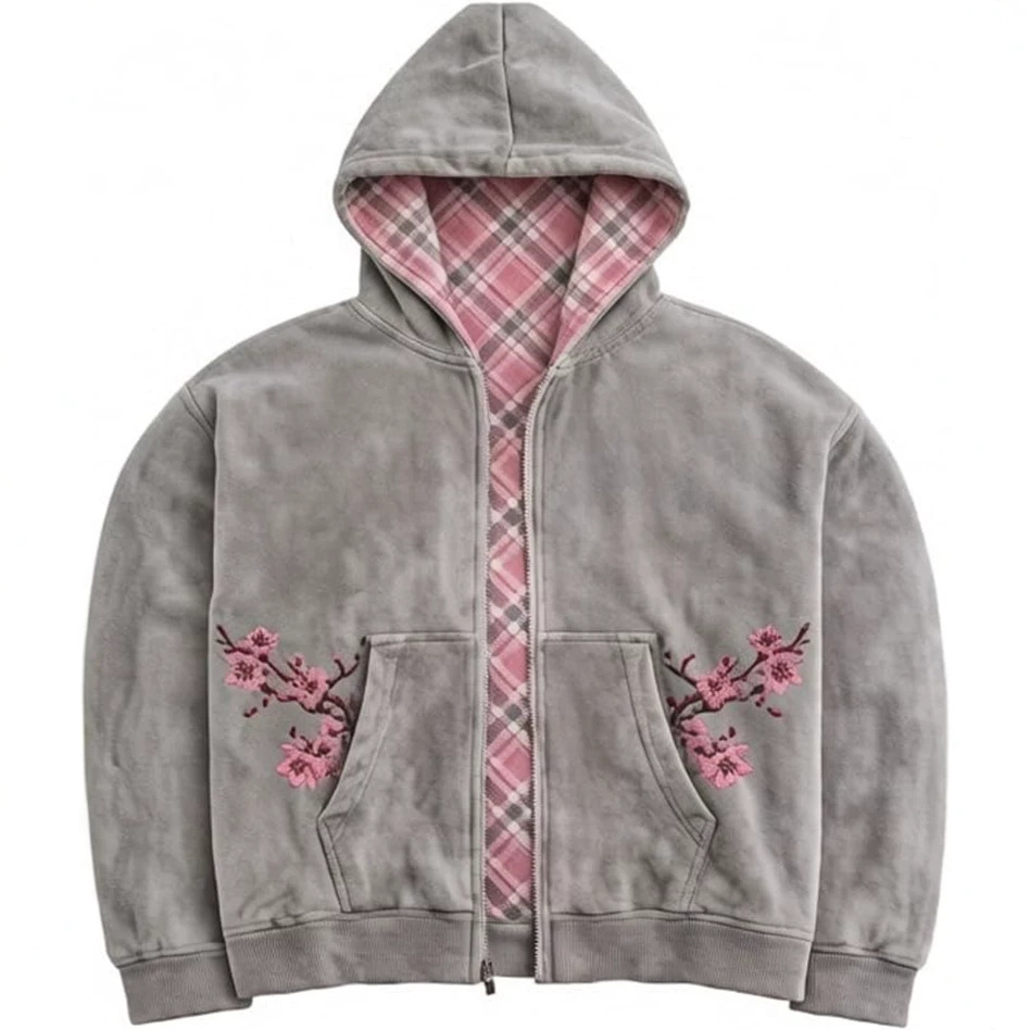 Reversible Cherry Blossom Sweatshirt