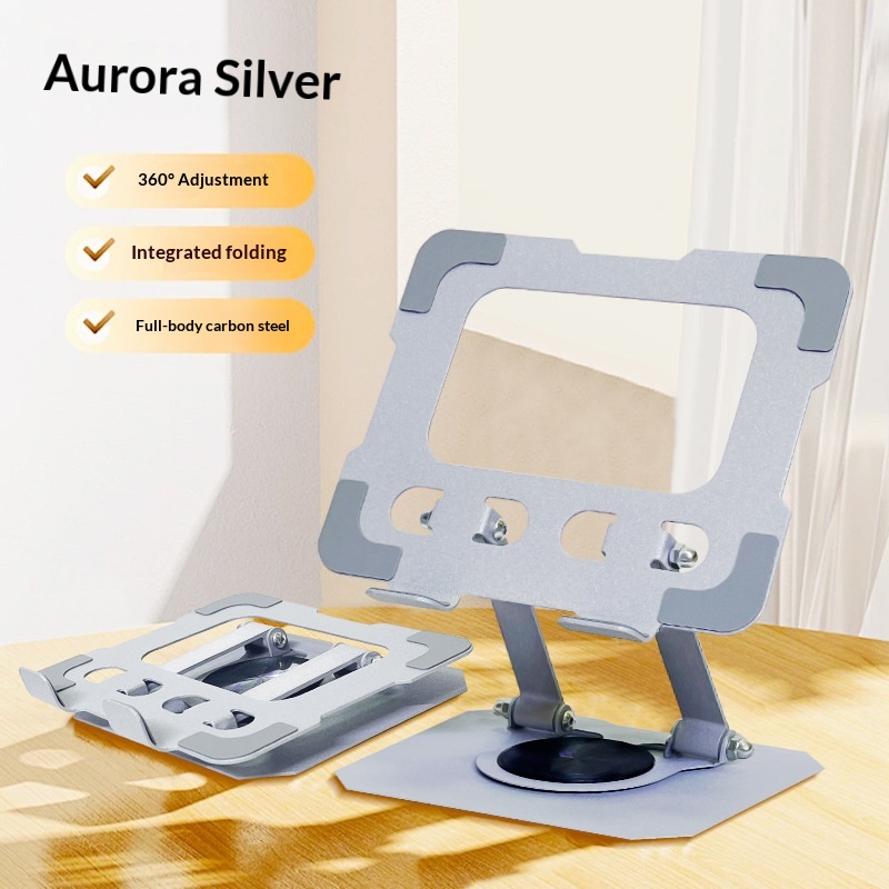 Lazy Portable Folding Height-Adjustable Tablet Stand