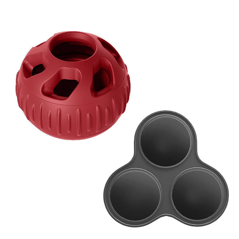 Ball Red Snack Mold Black