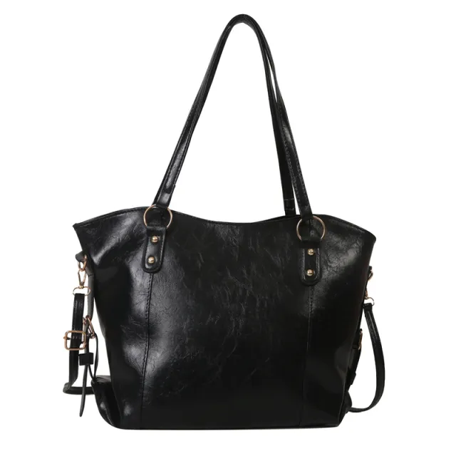 New Retro Commuter Tote Bag Black - Shop at LoveMi