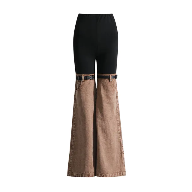 Slimming All matching Straight Middle Pants For Women Khaki - Shop at LoveMi