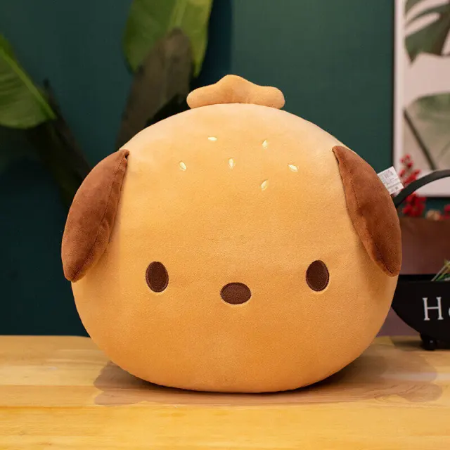 Puppy Hamburger Pillow Cushion Children's Room Decoration Plush Puppy Burger - Shop at LoveMi