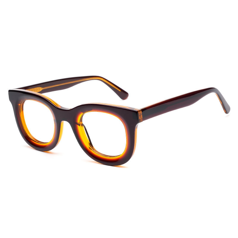 Optical Mirror Fashion Small Frame Glasses - Image 2