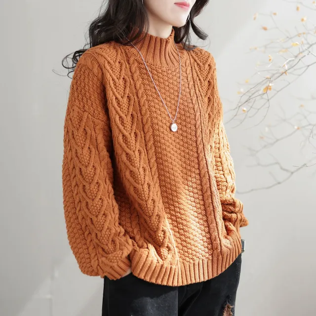 New Sweaters Women's Clothing Fashion Red - Shop at LoveMi