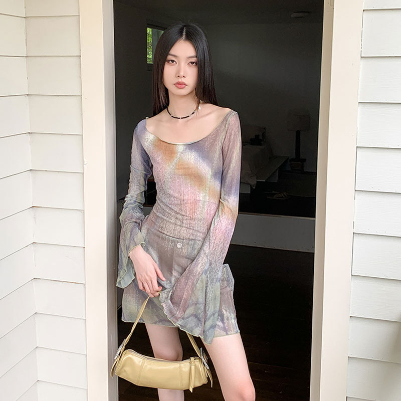 Women's Design Sense Niche Butterfly Pollen Printing