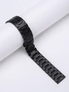 Fashion Personality Stainless Steel Watch Band - Black - View 1