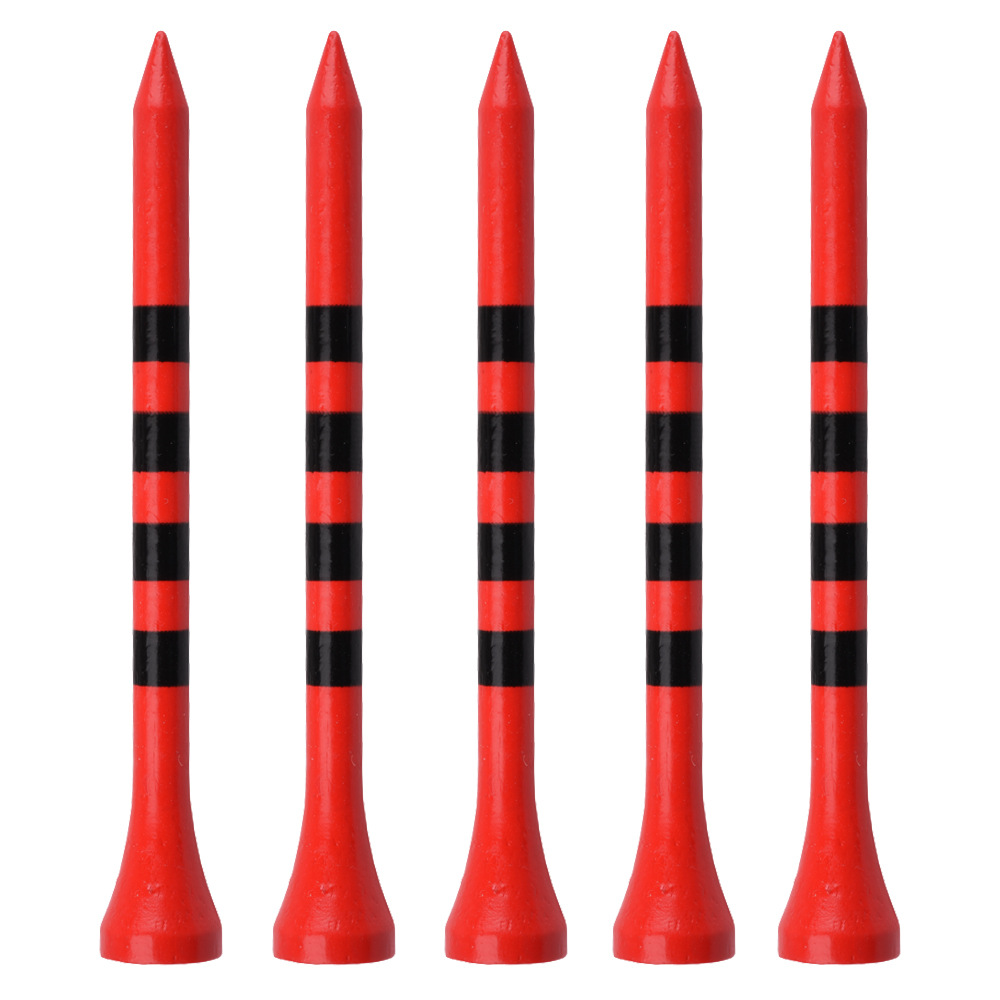 A Pack Of Golf Striped Bamboo Nails - Image 2