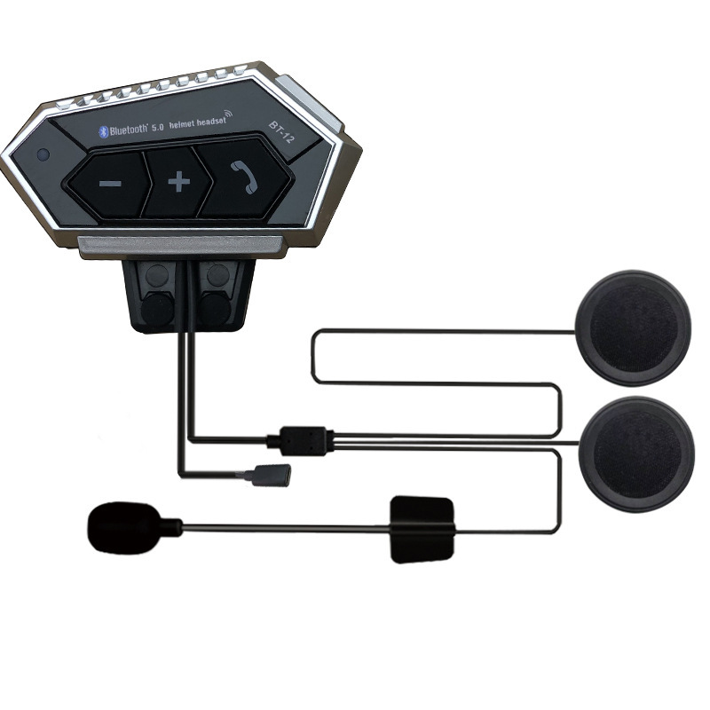 Electric Car Motorcycle Helmet Bluetooth Headset - Image 2