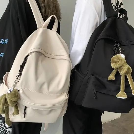 Mens And Womens Simple Large-Capacity Backpack