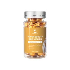 Vitamin Nuts Oil Care Improve Frizzy Hair Moisturizing Soft And Tough Hair Care - Gold Style - View 1
