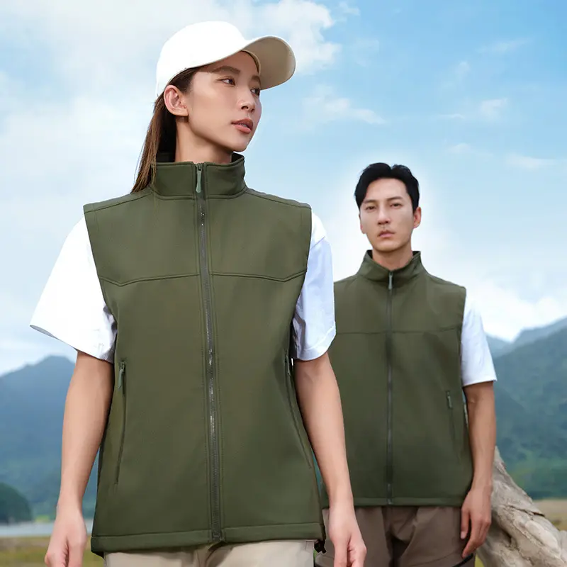 AutumnWinter Patchwork Softshell Jacket