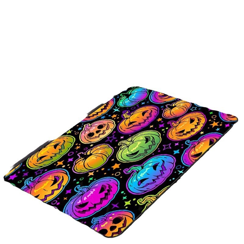 Halloween Porch Doormat Skull Entry Door Absorbent Door Mat