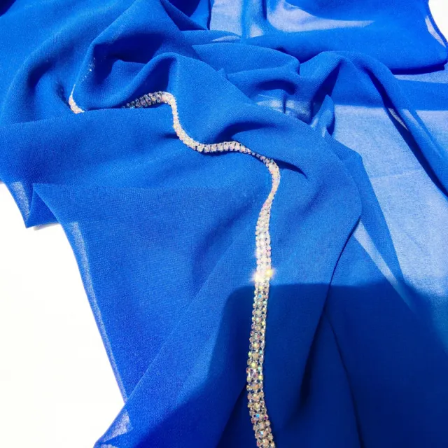 Light Diamond Chiffon Solid Color Women's Toe covered Scarf 11Color - Shop at LoveMi