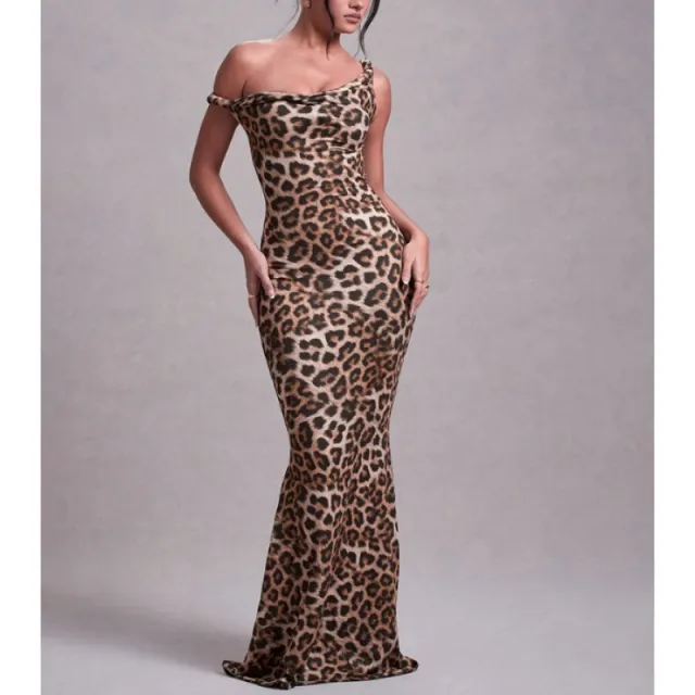 Leopard Print Summer Bodycon Dress Leopard - Shop at LoveMi