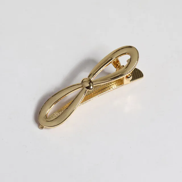 Fashion Metal Cold Style Bow 8 Alloy Barrettes Gold - Shop at LoveMi