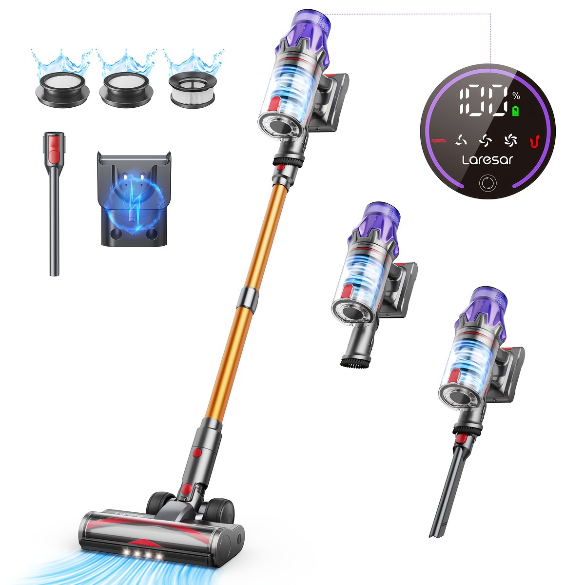 New Wireless Vacuum Cleaner 500W50Kpa60 Minutes Running