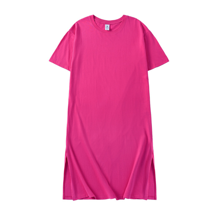 Womens Fashionable Loose-fitting Split Dress