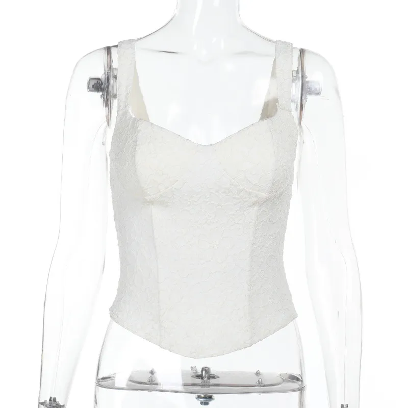 Women's Fashion Summer Easy Matching Sling Top - White