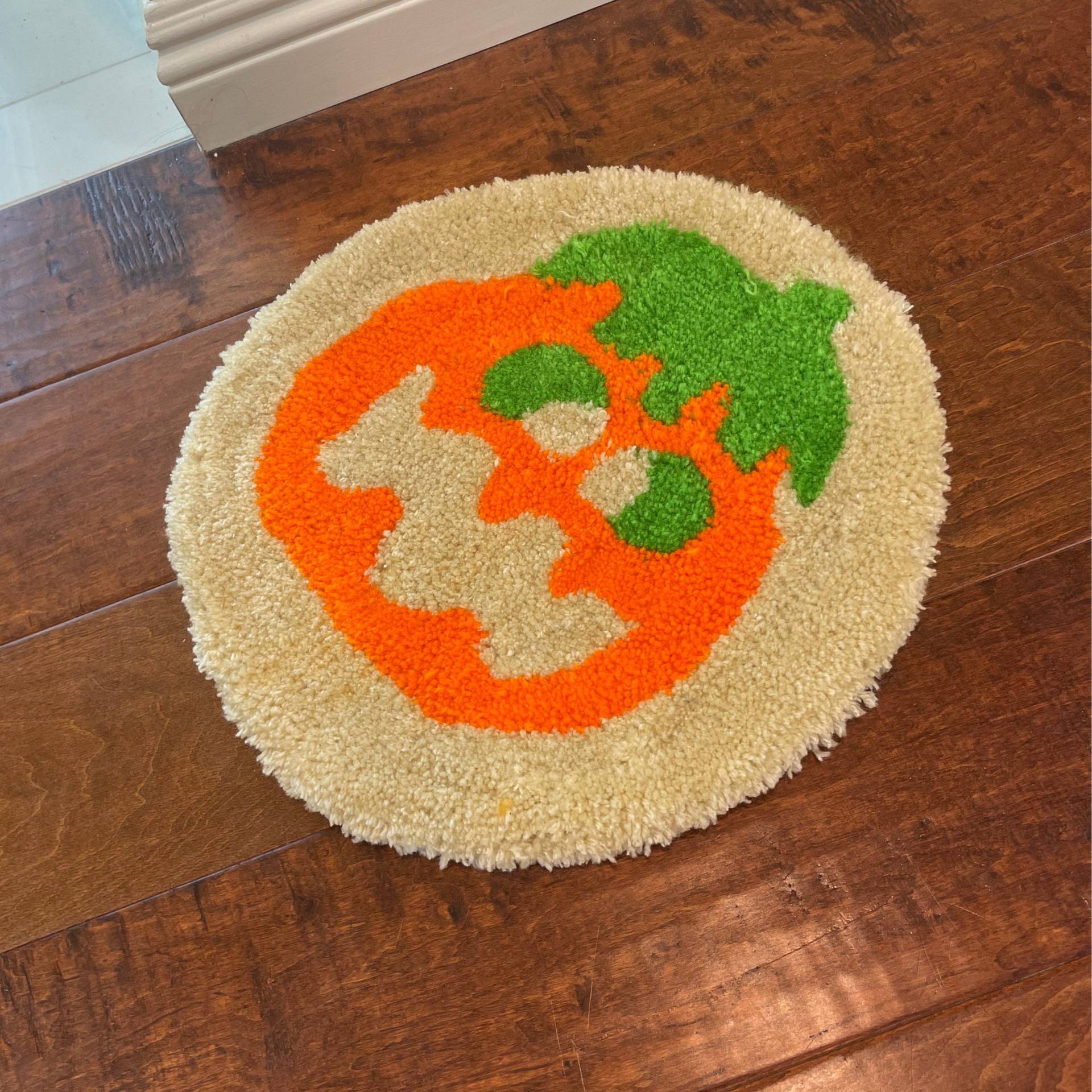 Halloween Pumpkin Mat