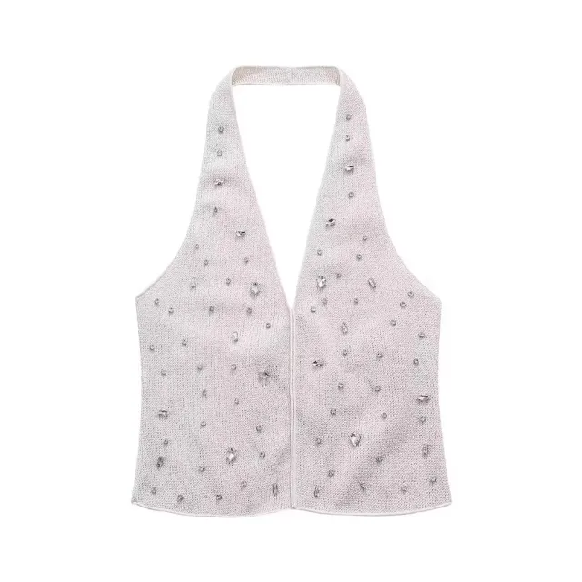 Jewelry Set Hanging Collar Top And Briefs Suit Top - Shop at LoveMi