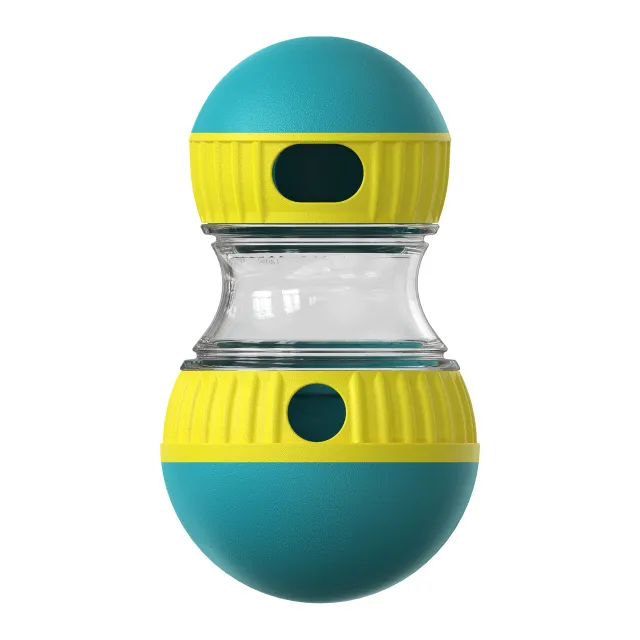 Food Dispensing Dog Toy Tumbler Leaky Food Ball Puzzle Toys Interactive Slowly Feeding Protect Stomach Increase Intelligence Pets Toy Pet Products ... Lake Blue Spot - Shop at LoveMi