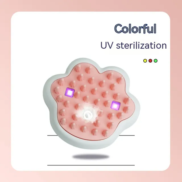 Pet Steam Hair Removal Comb Pet Steam Massage Comb Body Relax And Relieve Fatigue Loose Cat Hair Grooming Comb For Puppy Pet Products Light Pink ... Light Pink Upgrade - Shop at LoveMi
