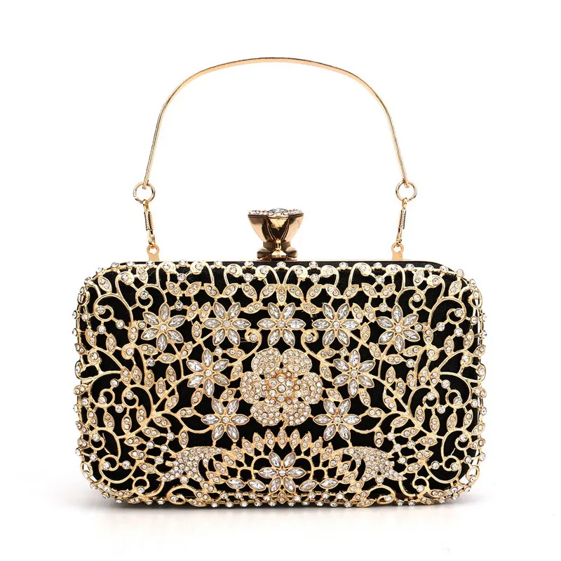 Women's Fashion Banquet Clutch All-matching - Black