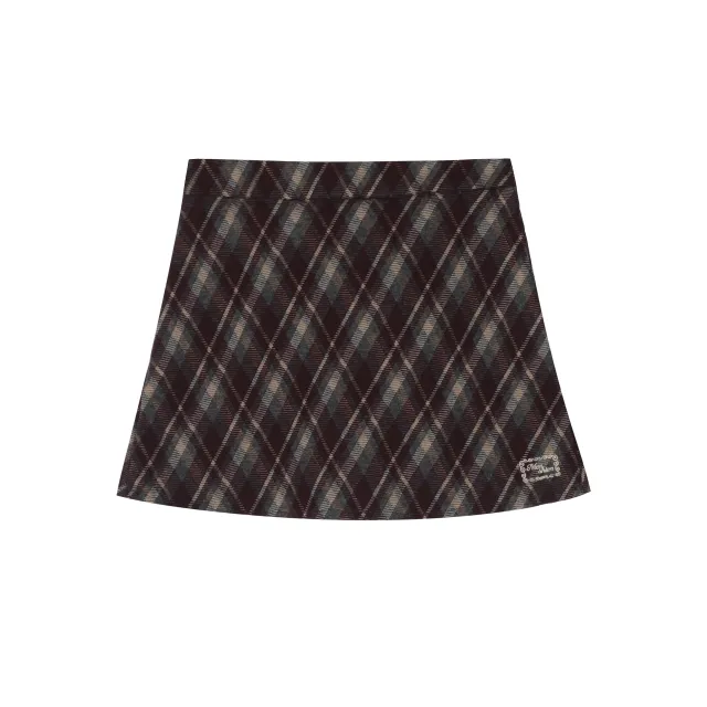 Women's New American Retro College Style Plaid Skirt Red Plaid - Shop at LoveMi