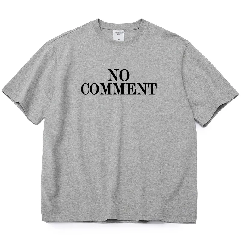 Gothic Style Printed Round Neck Loose T-shirt Short Sleeve - Hui