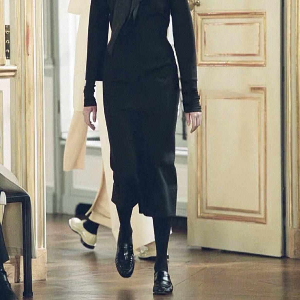 Pleated Slip-On Loafers, picture 2 of 4