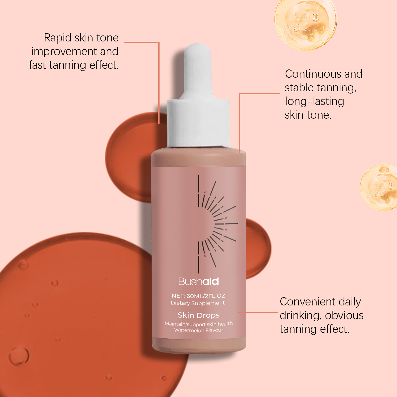 BUSHAID Skin Drops Body Treatment