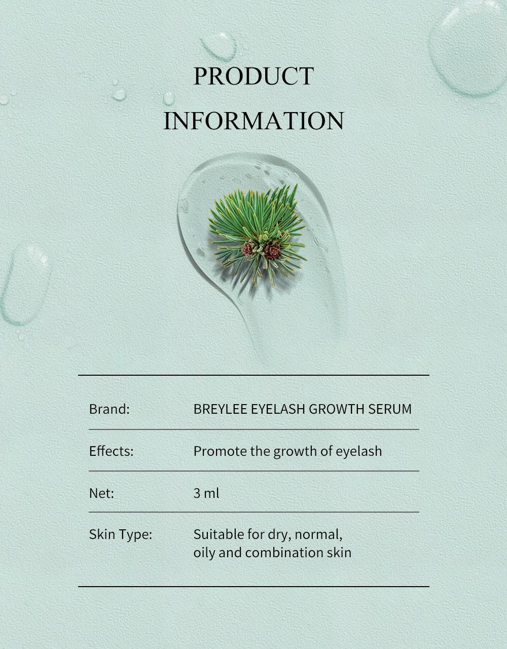 Title 3, Breley Croissance des Cils 3ml – Sérum pour des...